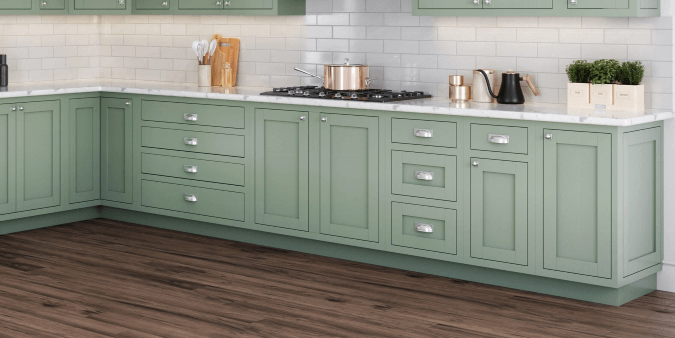 Standard Toe Kick Inset Cabinets