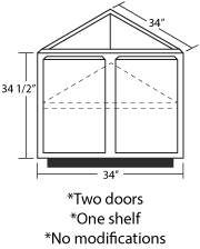 Diagonal Angled Base
