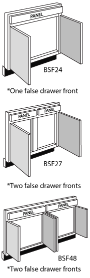 Sink Front Only (no cabinet box)