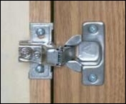 Euro hidden hinge